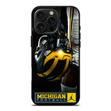 Michigan Wolverines iPhone 16 Pro Max Case DC1154