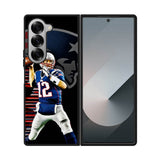 New England Patriots Tom Brady Samsung Galaxy Z Fold 7 5G Case