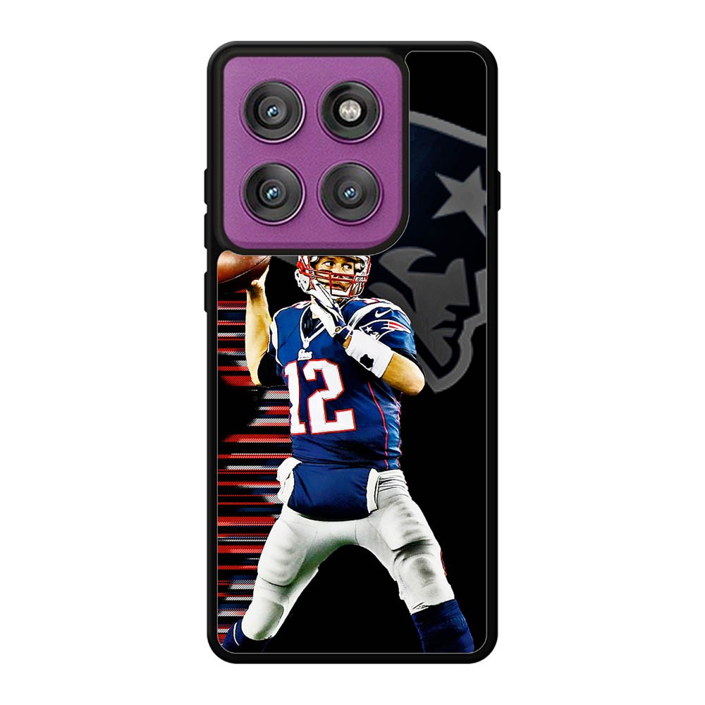 New England Patriots Tom Brady Motorola Moto Edge 60 Pro Case