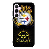 Pittsburgh Steelers Gold Case Samsung Galaxy A35 5G Case DC1442