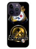 Pittsburgh Steelers Logo Google iPhone 14 Pro Max Case BLN0961