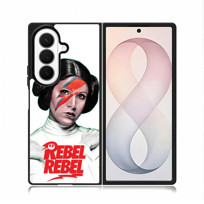 Rebel Rebel Princess Leia Samsung Galaxy Z Fold 8 Ultra Case DC1564