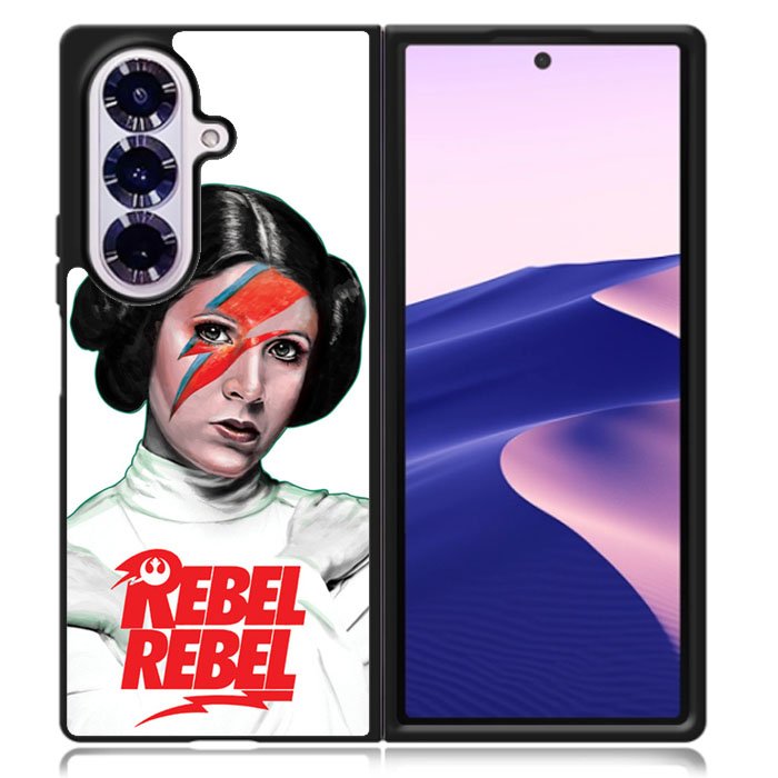 Rebel Rebel Princess Leia Samsung Galaxy Z Fold 7 Case DC1564