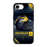 Michigan Wolverines Helmet iPhone 17e Case DC1152