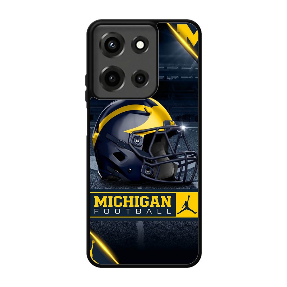 michigan wolverines helmet Motorola Moto G 5G 2025 Case DC8275