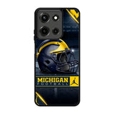 michigan wolverines helmet Motorola Moto G 5G 2025 Case DC8275