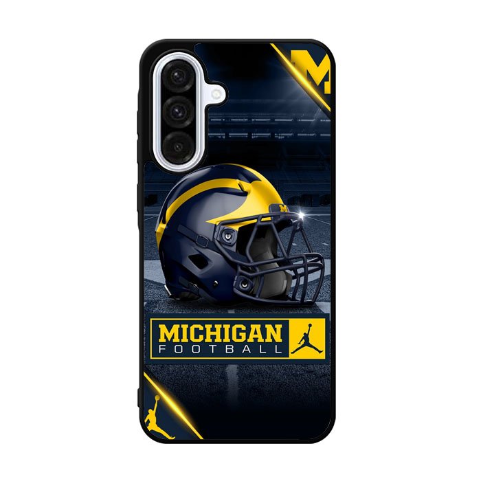 michigan wolverines helmet Samsung Galaxy A36 Case DC6156