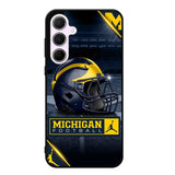 Michigan Wolverines Helmet Samsung Galaxy A55 5G Case DC1152
