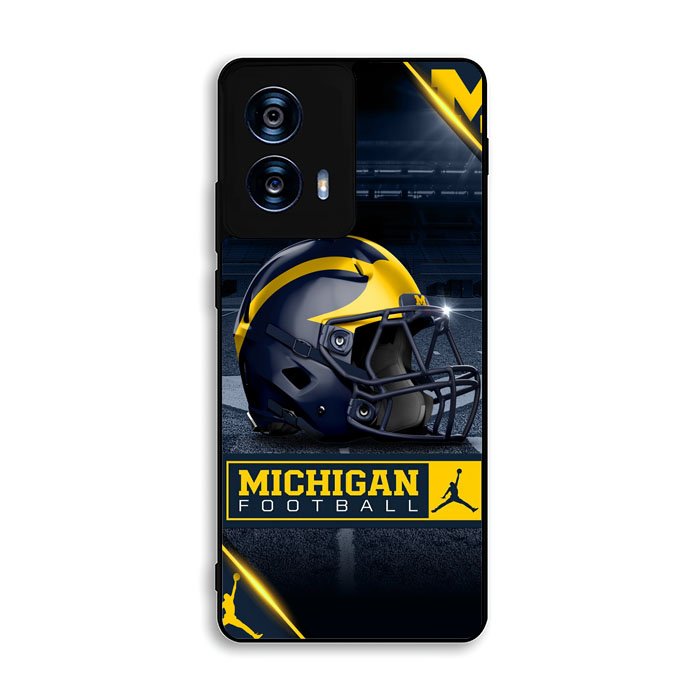 michigan wolverines helmet Motorola Moto G Power 5G 2024 Case DC8275
