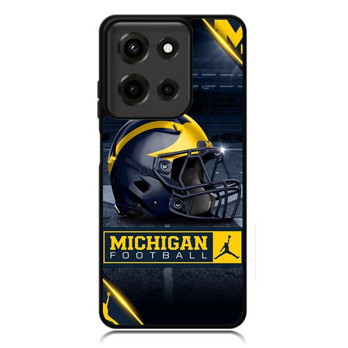 Michigan Wolverines Helmet Motorola Moto G Power 5G 2025 DC1152