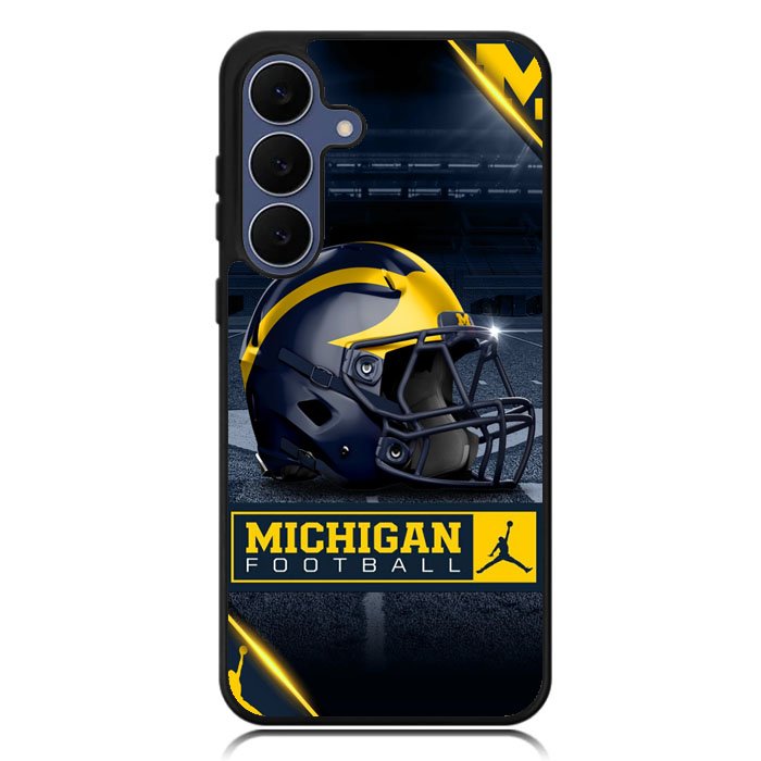 Michigan Wolverines Helmet Samsung Galaxy S23 FE Case DC1152