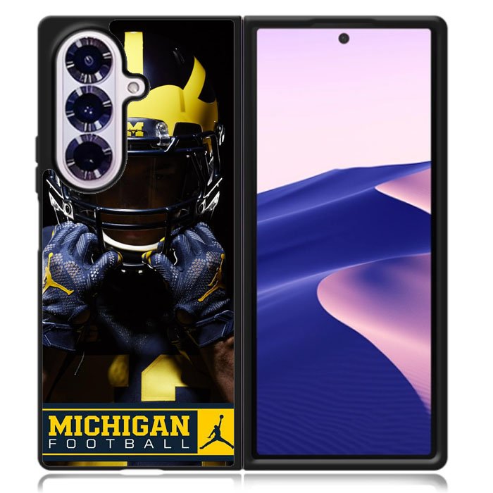 Michigan Wolverines Samsung Galaxy Z Fold 7 Case DC1155