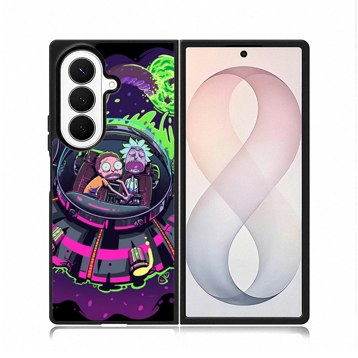 Rick And Morty Samsung Galaxy Z Fold 8 Ultra Case DC1578