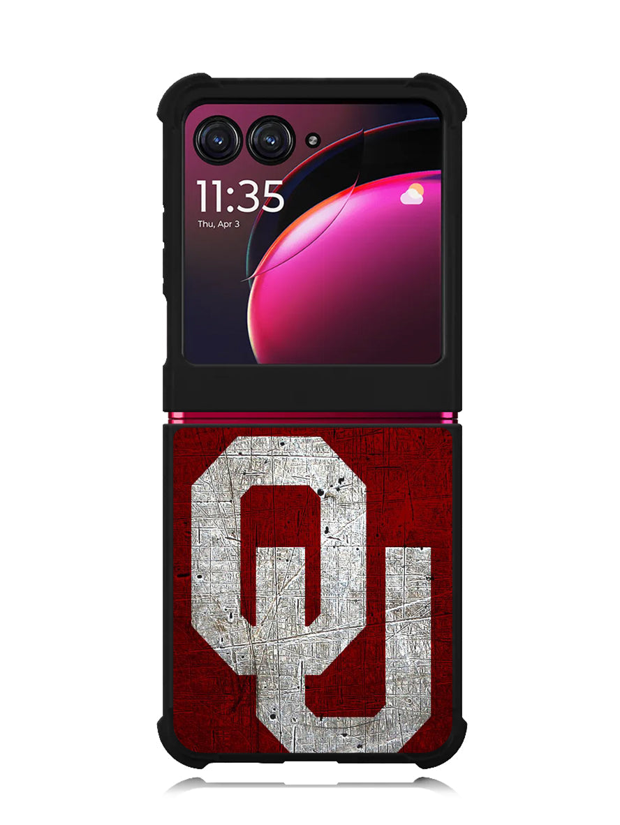 Oklahom Sooners Motorola Moto Razr Plus 2023 , Moto Razr+ 2023 Case