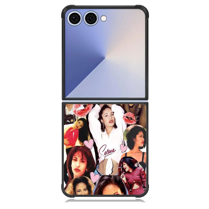 Selena Quintanilla Collage Samsung Galaxy Z Flip 7 Case DC1656