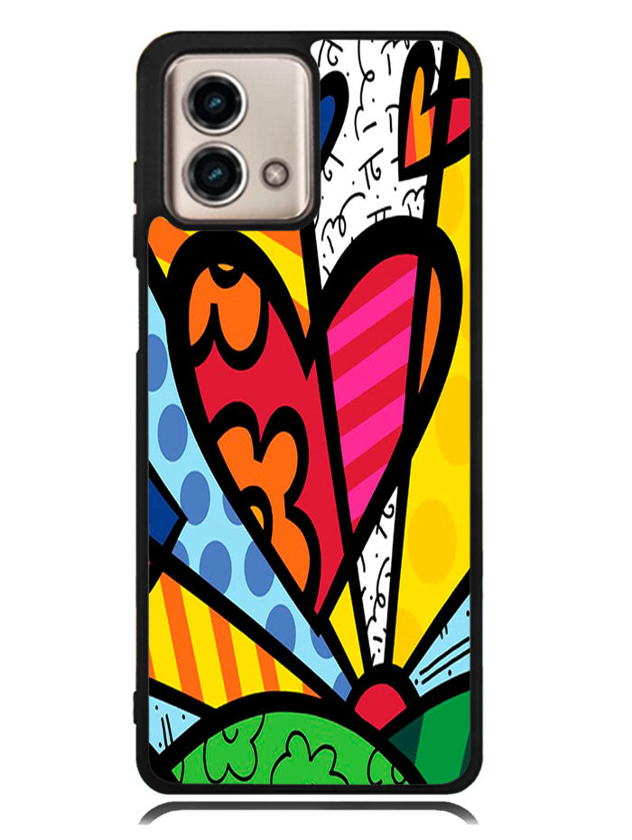 Romero Britto Pop Motorola Moto G Stylus 5G 2023 Case