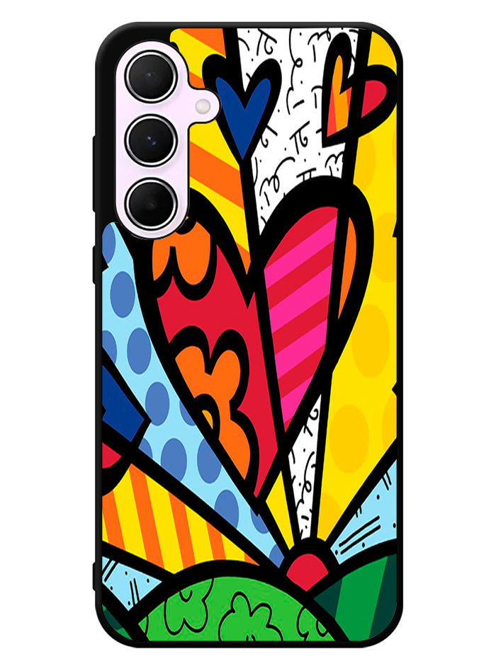 Romero Britto Pop Samsung Galaxy A35 5G Case