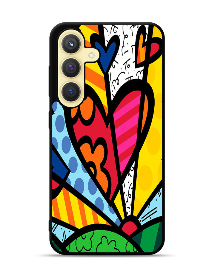 Romero Britto Pop Samsung Galaxy S25 Plus 5G , Samsung Galaxy S25+ 5G Case