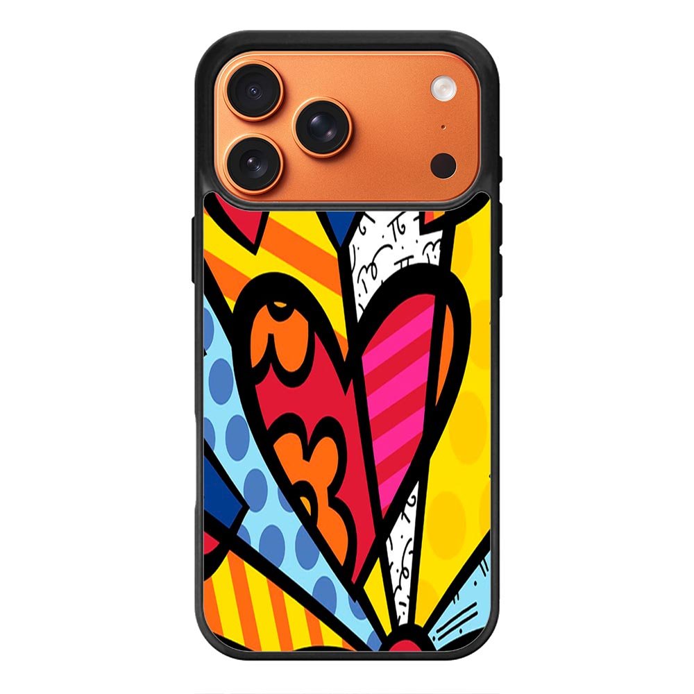 Romero Britto Pop iPhone 18 Pro Case