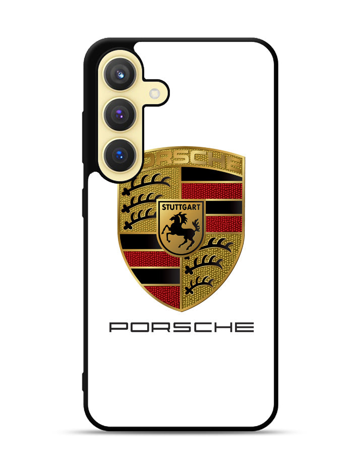 Porsche Logo 2nd Samsung Galaxy S25 Plus 5G , Samsung Galaxy S25+ 5G Case