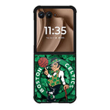 boston celtics 2nd Motorola Moto RAZR Plus 2025 Case