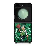 boston celtics 2nd Samsung Galaxy Z Flip 6 Case