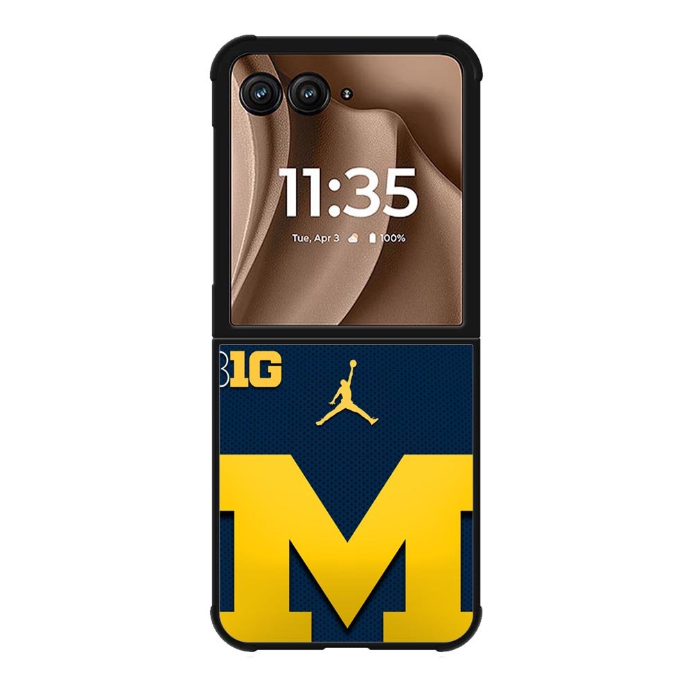michigan wolverines 3rd Motorola Moto RAZR Plus 2025 Case