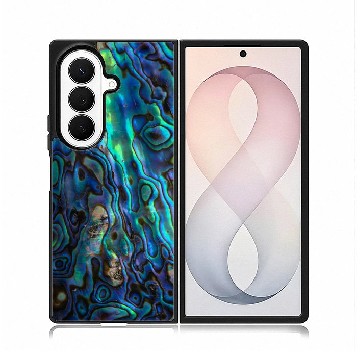 Abalone Shell 4th Samsung Galaxy Z Fold 8 Ultra Case