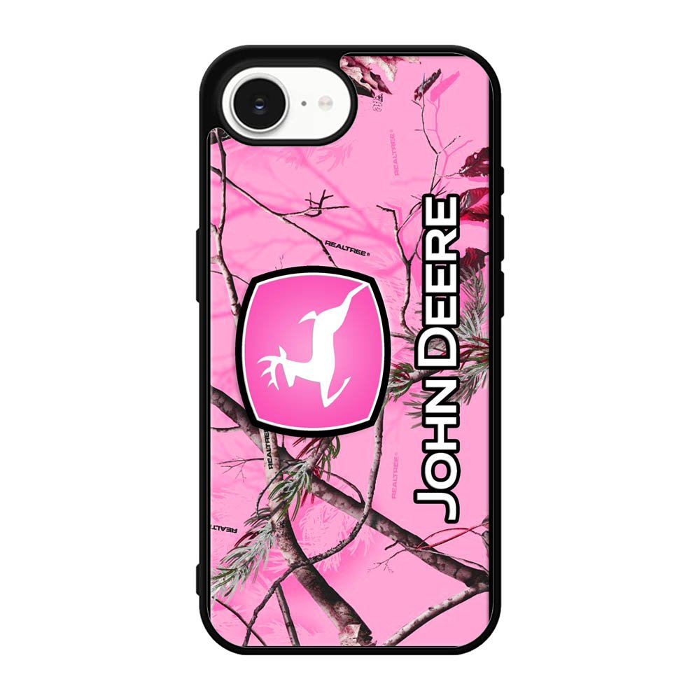 John Deere Pink Camo Case iPhone 17e Case DC0931
