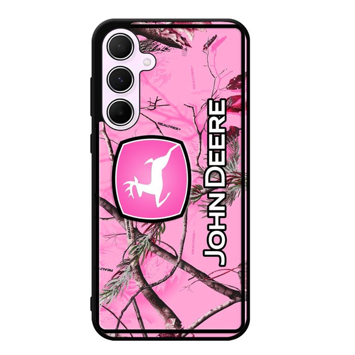 John Deere Pink Camo Case Samsung Galaxy A35 5G Case DC0931