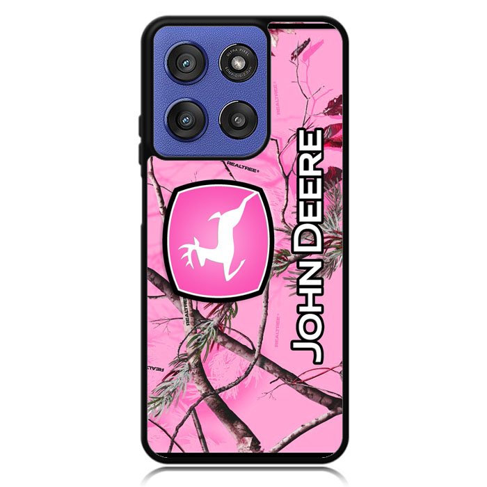 John Deere Pink Camo Case Motorola Moto G Stylus 5G 2025 DC0931