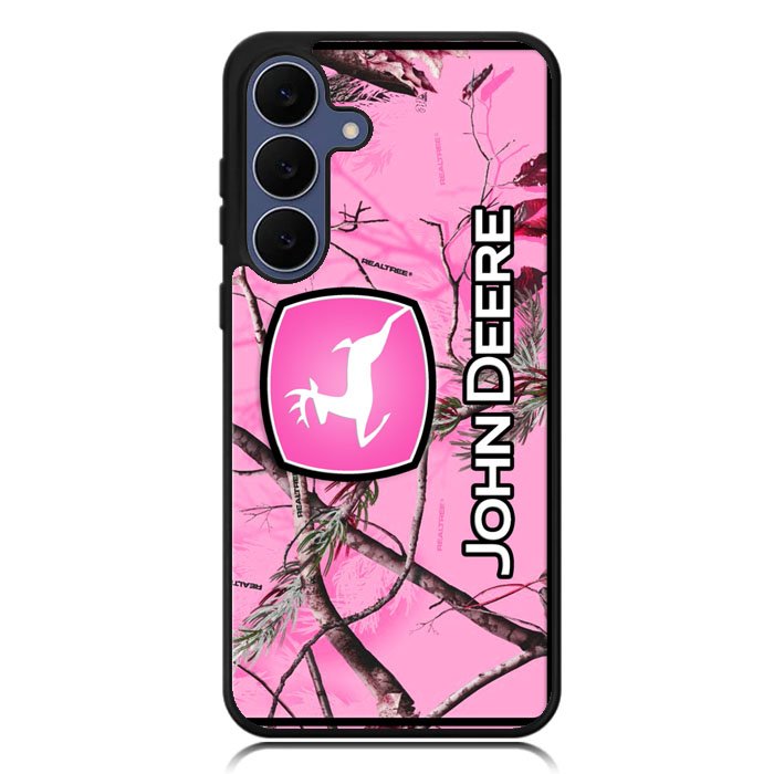 John Deere Pink Camo Case Samsung Galaxy S25 FE DC0931