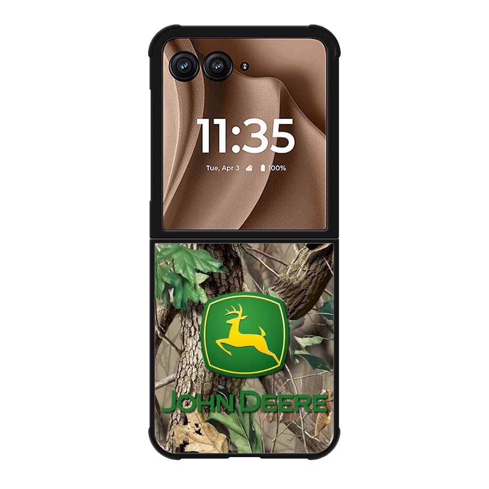 John Deere Camo Logo Motorola Moto RAZR Plus 2025 Case