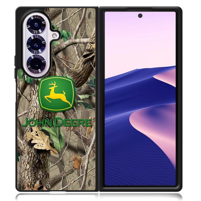 John Deere Camo Logo Samsung Galaxy Z Fold 7 Case DC0910