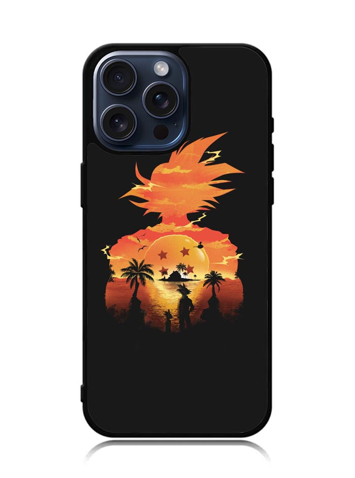 Dragon Ball Sunset iPhone 15 Pro Case BLN4753