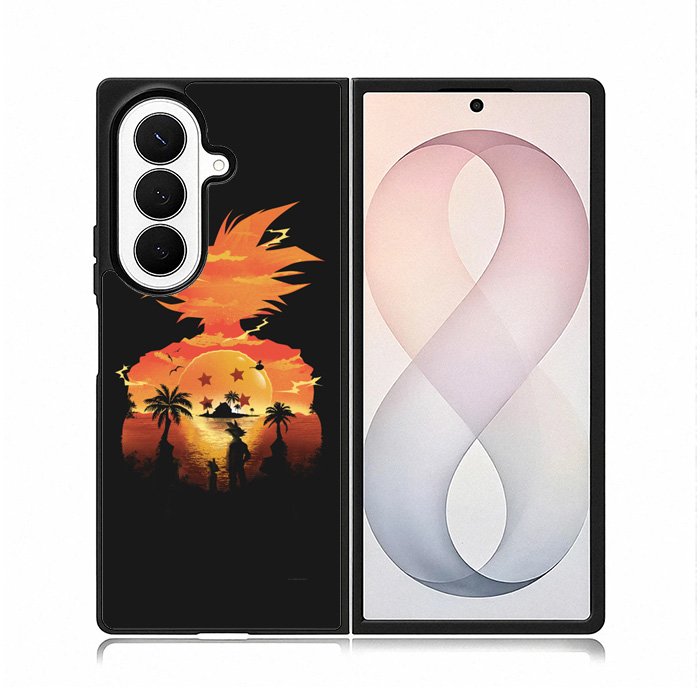 Dragon Ball Sunset Samsung Galaxy Z Fold 8 Ultra Case DC0564