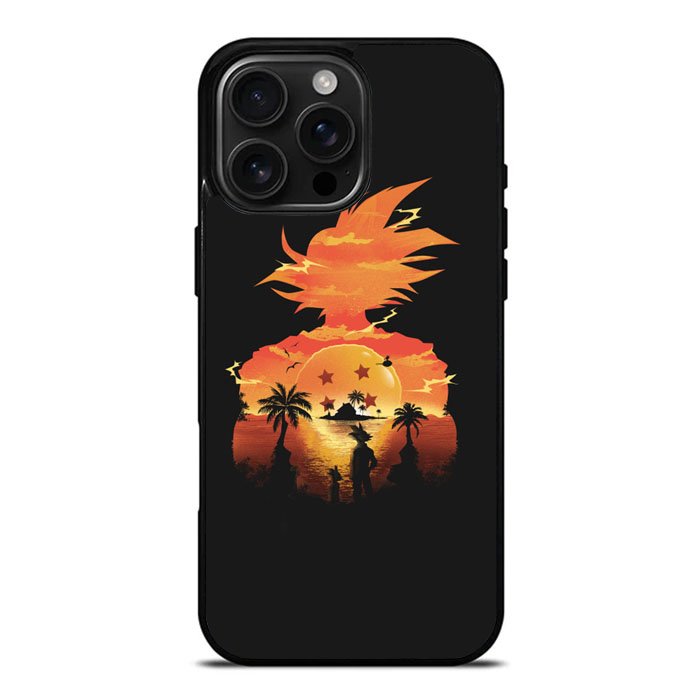 Dragon Ball Sunset iPhone 16 Pro Max Case DC0564