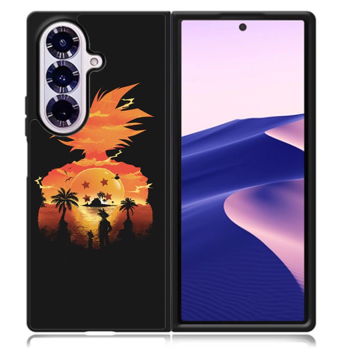 Dragon Ball Sunset Samsung Galaxy Z Fold 7 Case DC0564