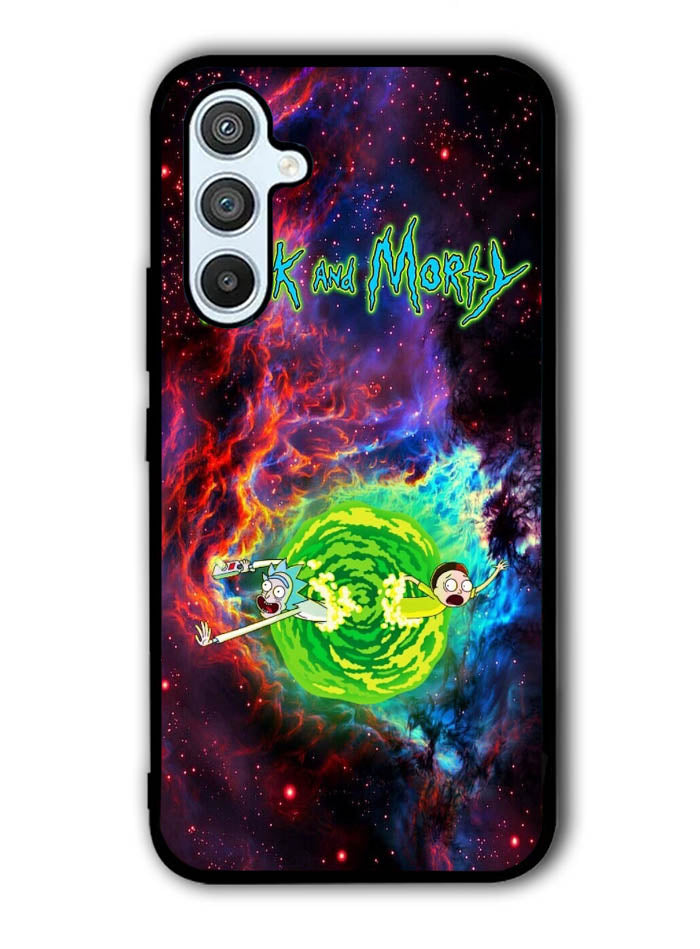 Rick And Morty Wallpaper Samsung Galaxy A54 5G Case
