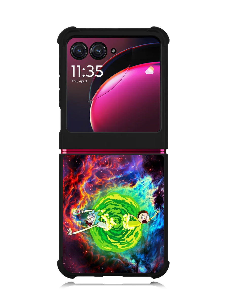 Rick And Morty Wallpaper Motorola Moto Razr Plus 2023 , Moto Razr+ 2023 Case