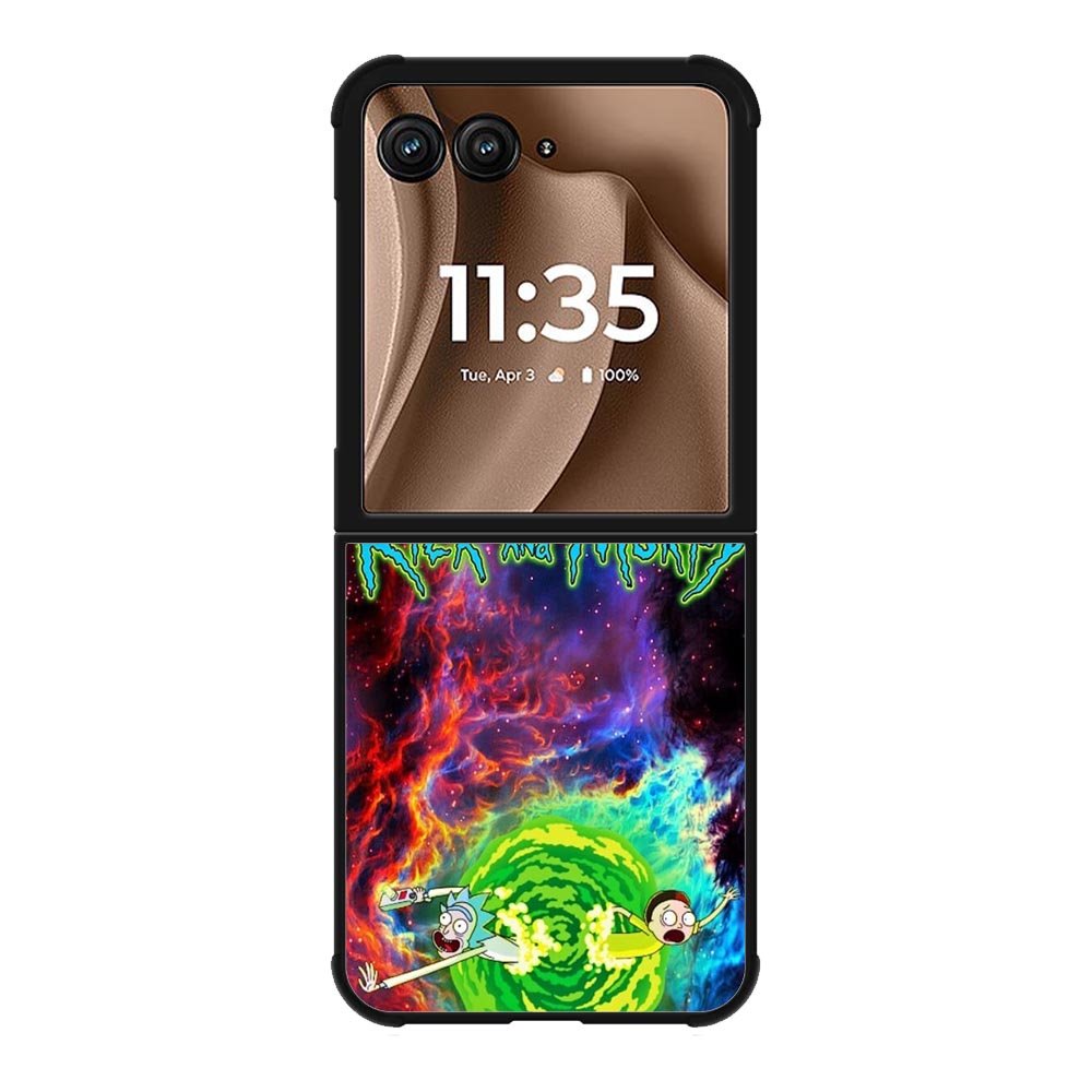 Rick And Morty Wallpaper Motorola Moto RAZR Plus 2025 Case