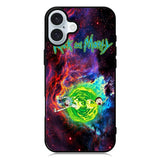 Rick And Morty Wallpaper iPhone 16 Plus Case