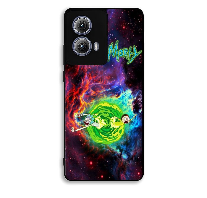 Rick And Morty Wallpaper Motorola Moto Edge 2024 Case DC0576