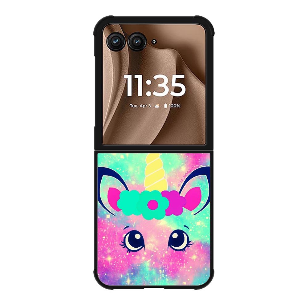 Cute Unicorn Motorola Moto RAZR Plus 2025 Case