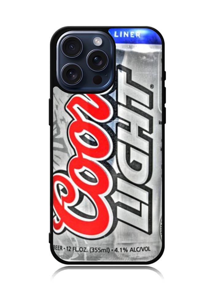 Coors Light Beer iPhone 15 Pro Max Case BLN1042