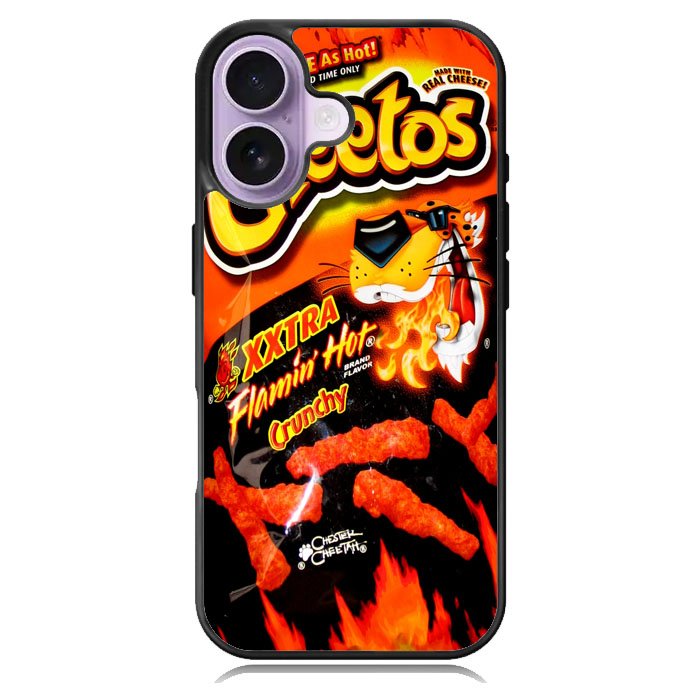 Cheetos Hot Crunchy iPhone 16 Case DC0303
