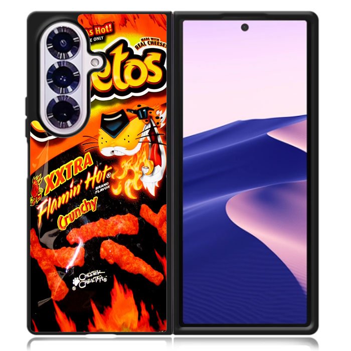 Cheetos Hot Crunchy Samsung Galaxy Z Fold 7 Case DC0303