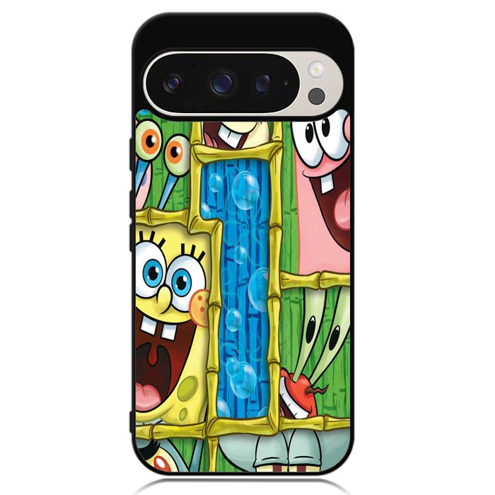 Spongebob Squarepants Art Case Google Pixel 9 | Google Pixel 9 Pro Case DC1720