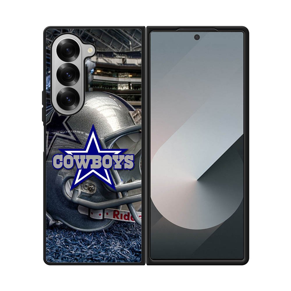 Dallas Cowboys Helmet Samsung Galaxy Z Fold 7 5G Case