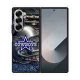 Dallas Cowboys Helmet Samsung Galaxy Z Fold 7 5G Case